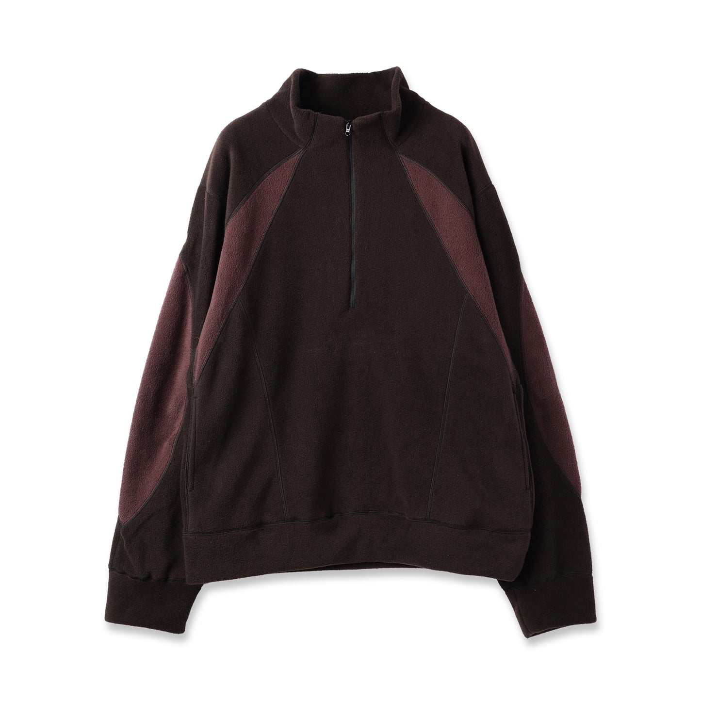 【OL】SWITCHING FLEECE HALF ZIP L/S