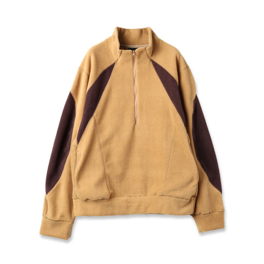 【OL】SWITCHING FLEECE HALF ZIP L/S