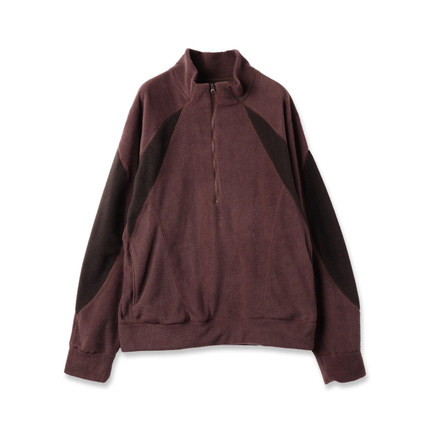 【OL】SWITCHING FLEECE HALF ZIP L/S