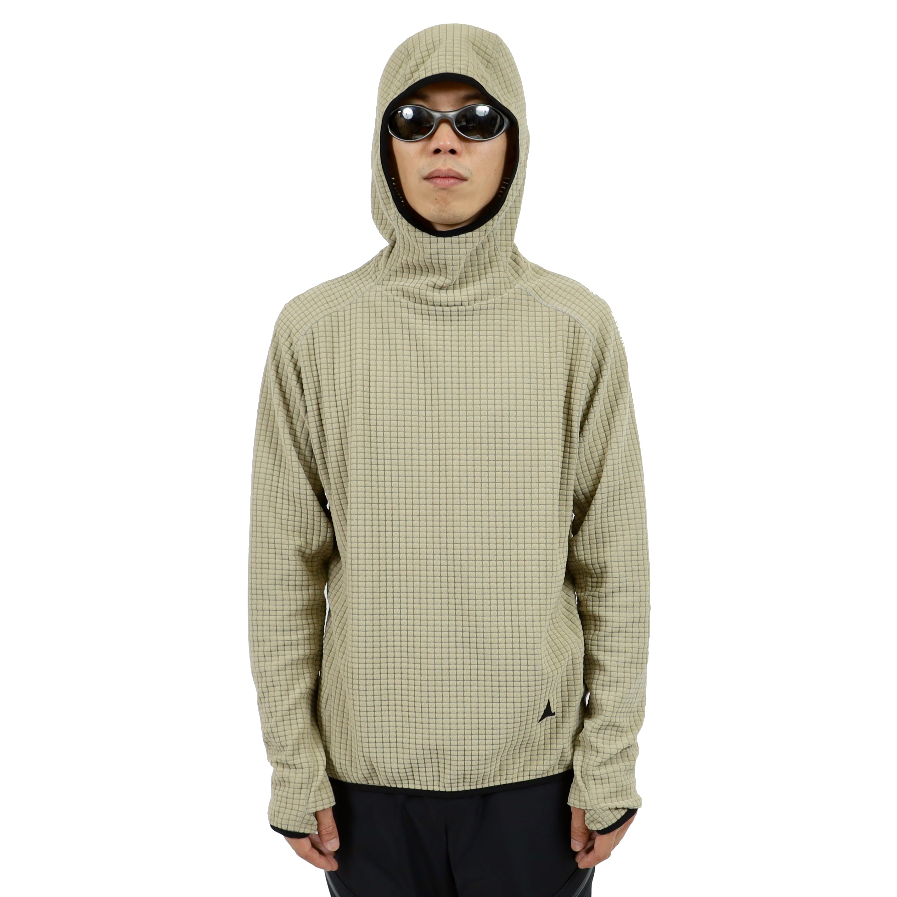 商品販売 roa hiking GRID HOODIE ワッフルセーター - トップス