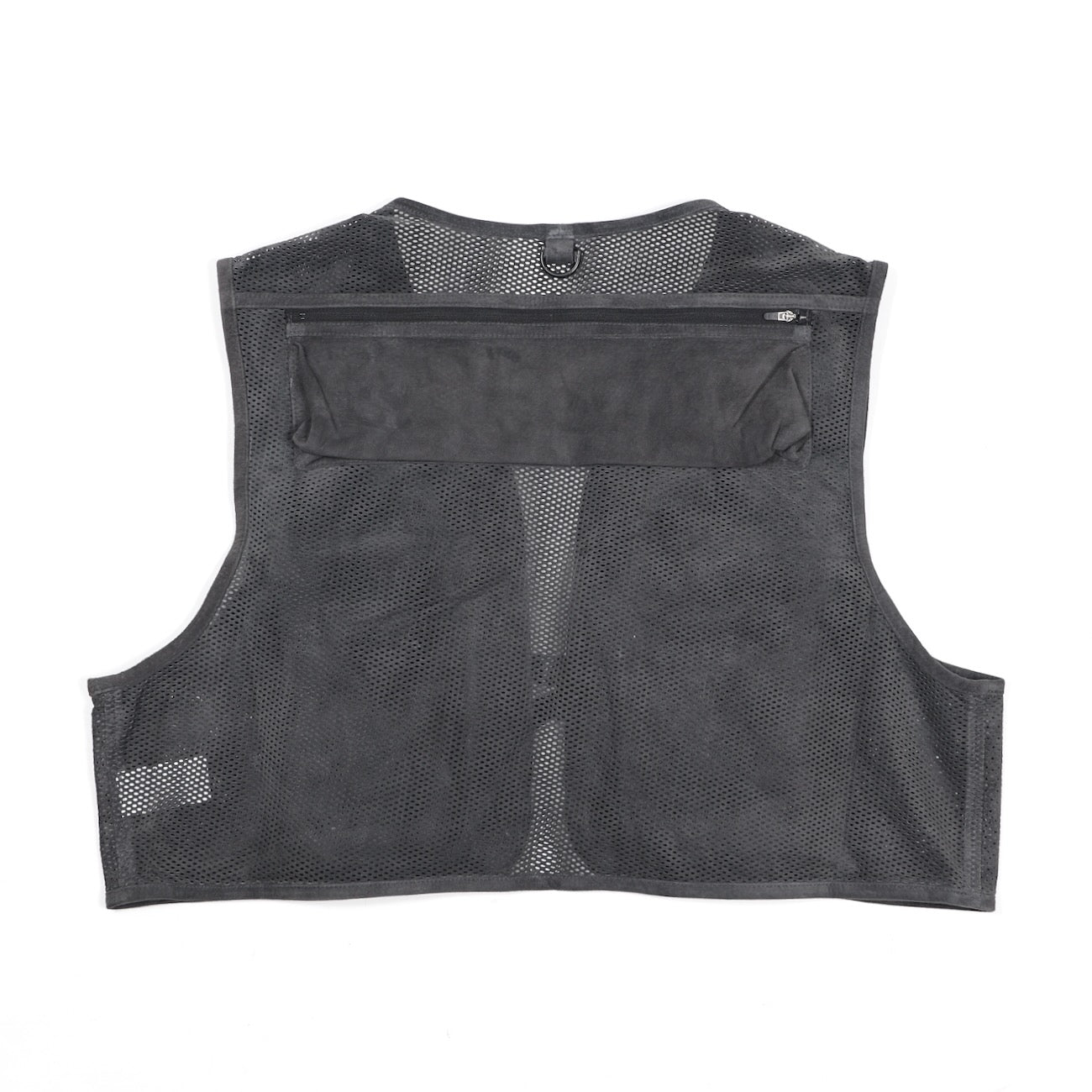 【INNAT】SUEDE MESH VEST