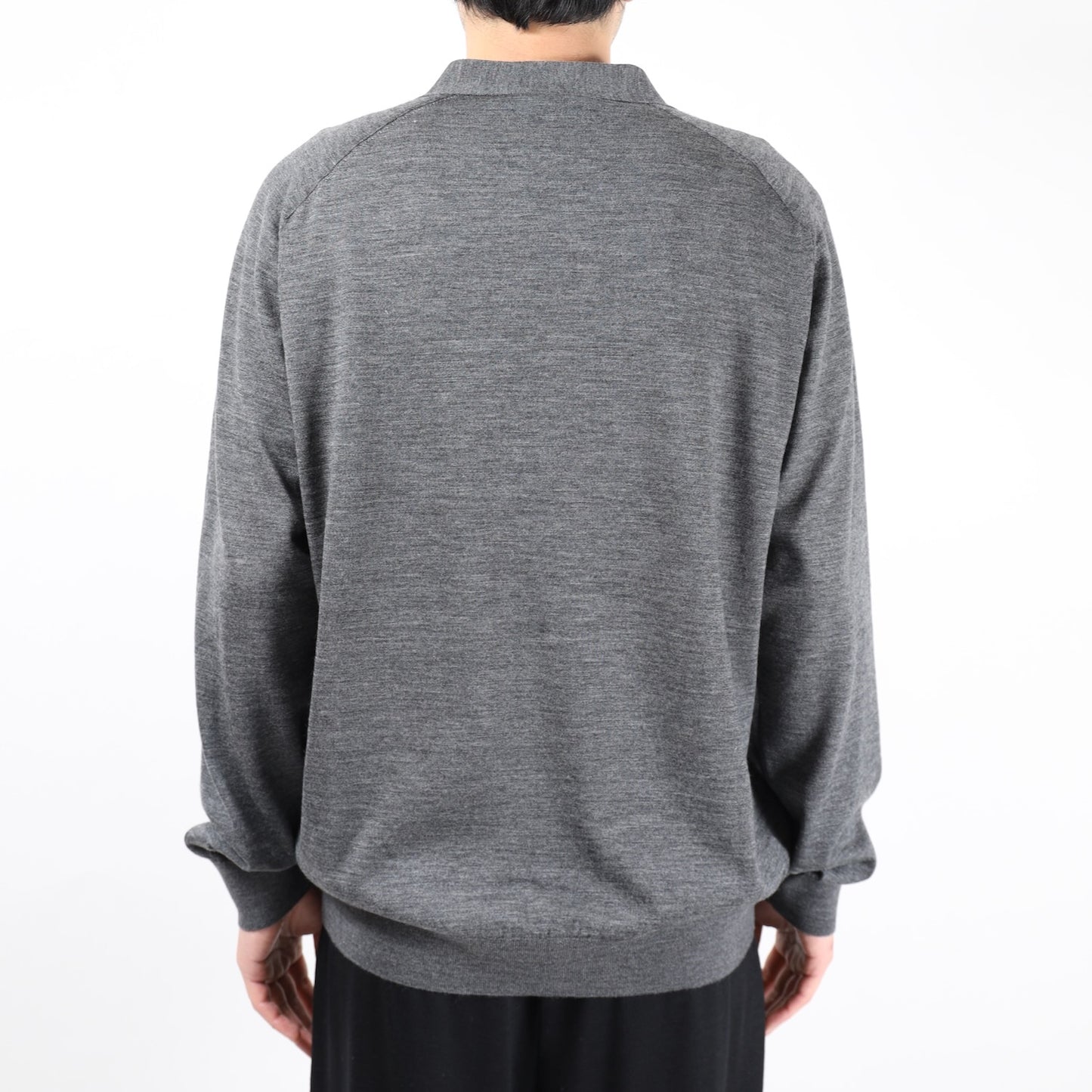 【UMEDA】16GG Wool V-neck Cardigan