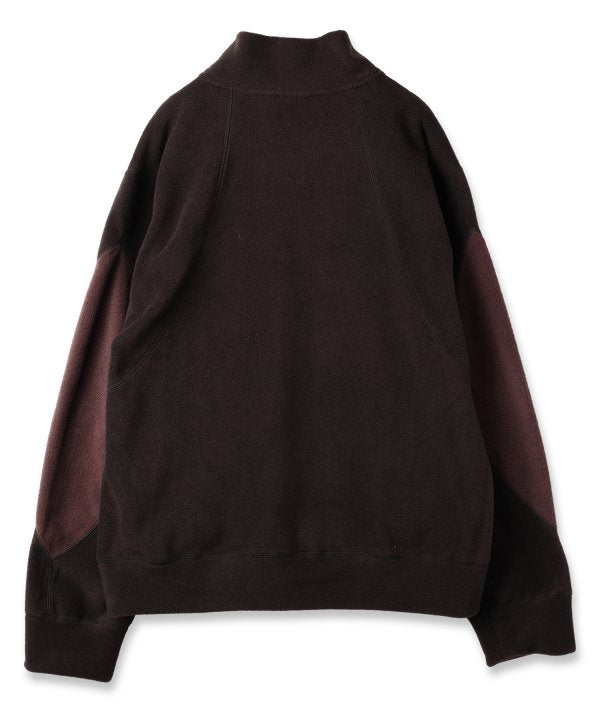 【OL】SWITCHING FLEECE HALF ZIP L/S